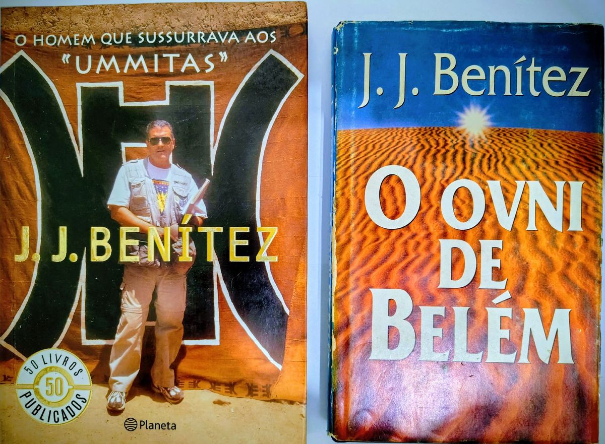 2 Livros Ufologia J J Benítez O Ovni de Belém + O Homem Que Sussurrava Aos Ummitas | Livro ...