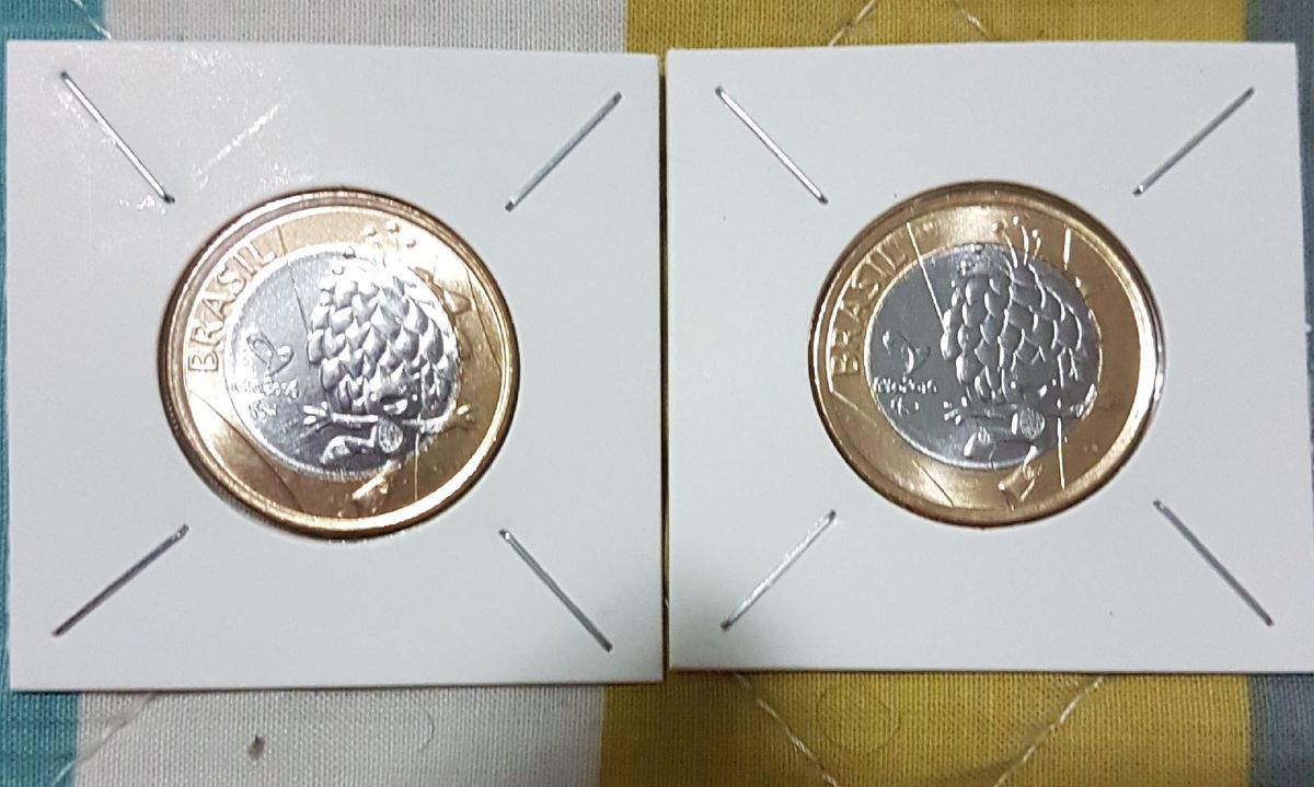 2 Moedas 1 Real 16 Mascote Tom Olimpiadas E Paraolimpiadas Rio 16 Flor De Cunho Cacareco Moeda Comemorativa Da Olimpiadas No Rio Nunca Usado Enjoei