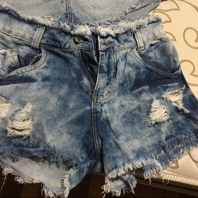 Preço de shorts sales jeans