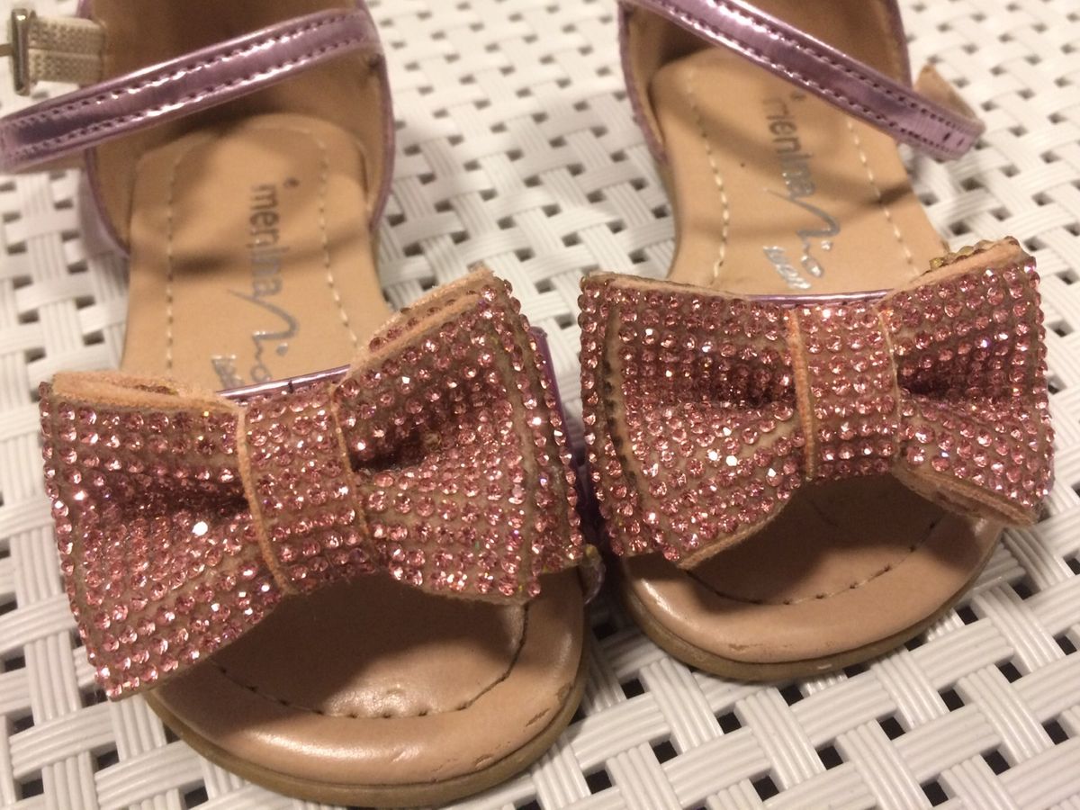 sandalias para menina