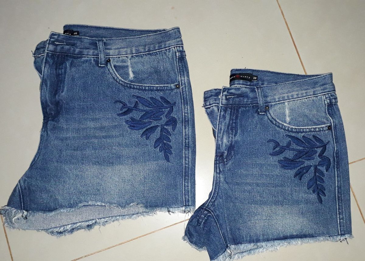 shorts jeans tal mãe tal filha