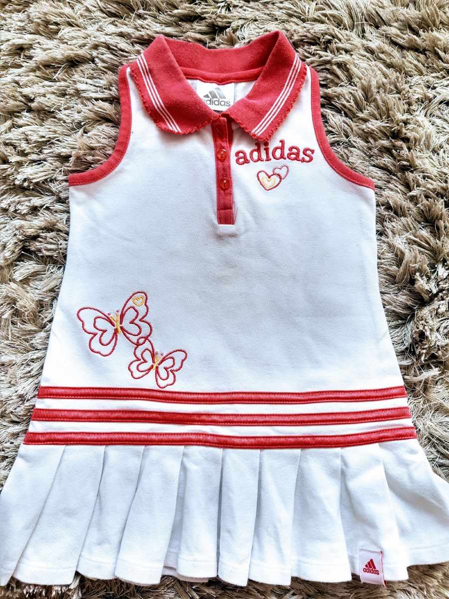 vestido adidas infantil