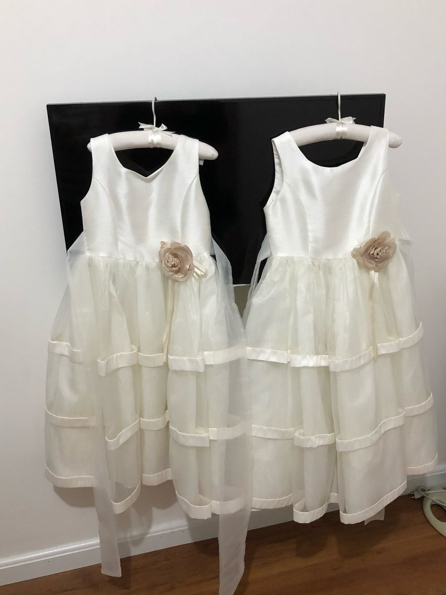 vestidos de damas de honra infantil