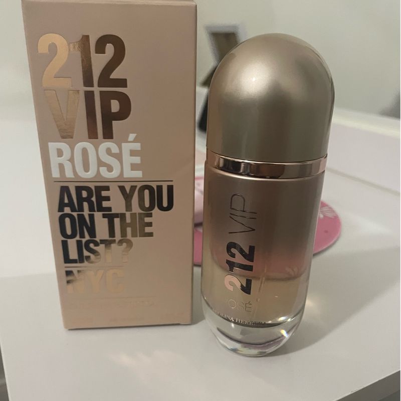 212 Vip Rosé Perfume Feminino Carolina Herrera Nunca Usado 111619695  enjoei