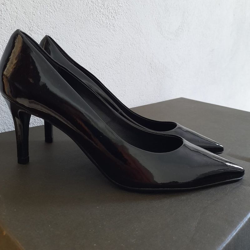 Scarpin store preto corello