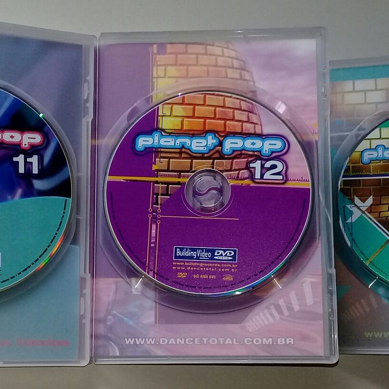 3 Dvd Planet Pop Videoclipes Dance Techno Trance Music Anos 2000