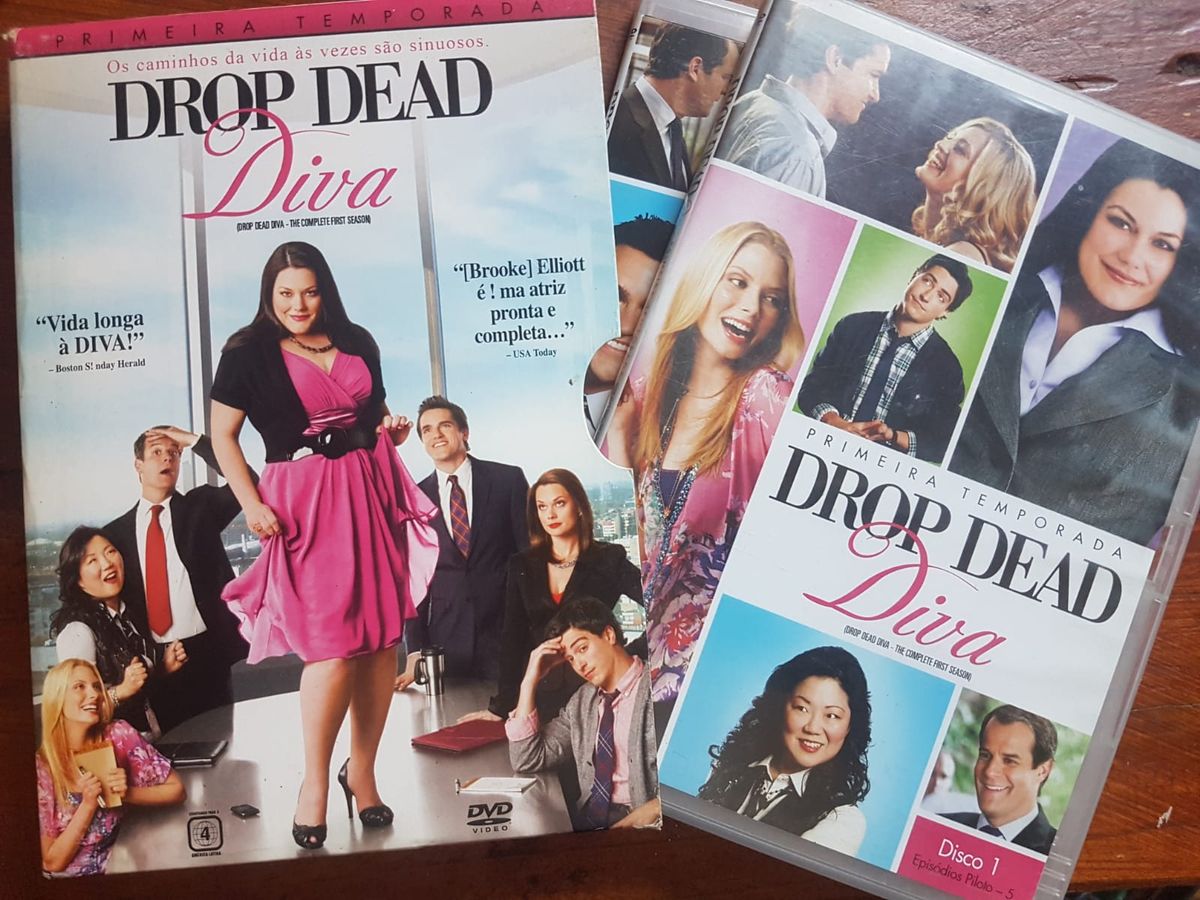 3 Dvds Drop Dead Diva - 1ª Temporada - 3 Discos | Filme e Série Sony ...