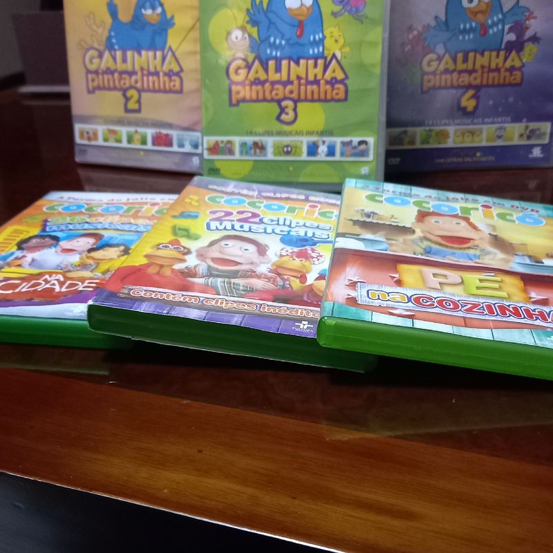 Dvds Galinha Pintadinha, Coleção Completa, Item Infantil Dvd Video Usado  51974289