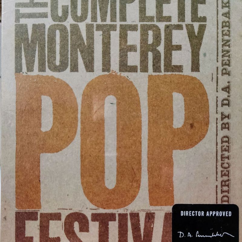 3 Dvds (Região 1) The Complete Monterey Pop Festival Novo