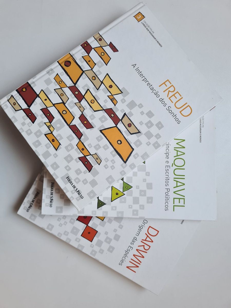3 Livros Coleção Folha de São Paulo- Livros Que Mudaram O Mundo | Livro ...