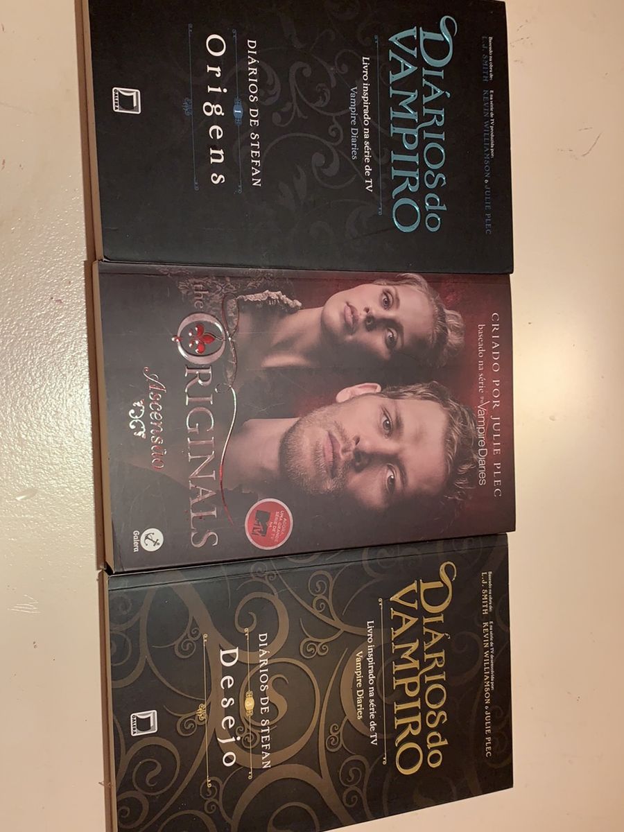 3 Livros Diários de Um Vampiro, The Vampire Diaries Livro Editora Galera Usado 46414955 enjoei