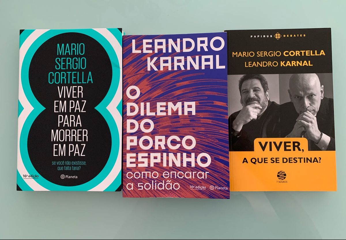 3 Livros Viver A Que Se Destina Viver Em Paz Para Morrer Em Paz O Dilema Do Porco Espinho