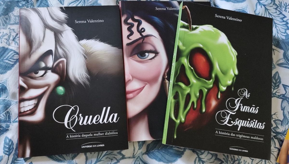 3 Volumes Cole o Disney Serena Valentino Cruella Irm s Esquisitas E 