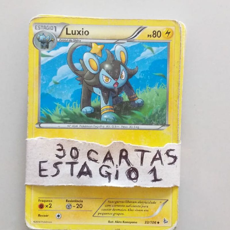 Carta Pokemon, Produto Masculino Cartaz Nunca Usado 83628280