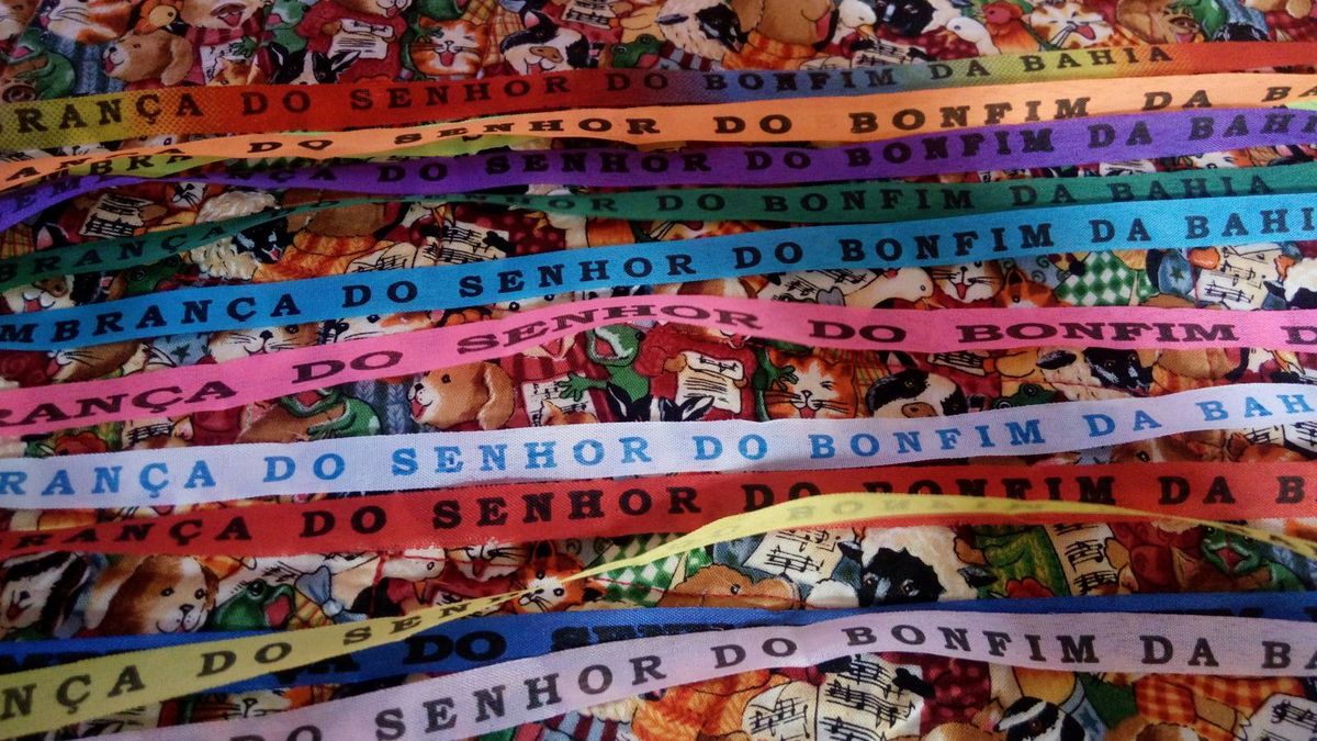 30 Fitas Fitinhas do Senhor do Bonfim. Escolha a Sua Cor ! Produto Feminino Nunca Usado