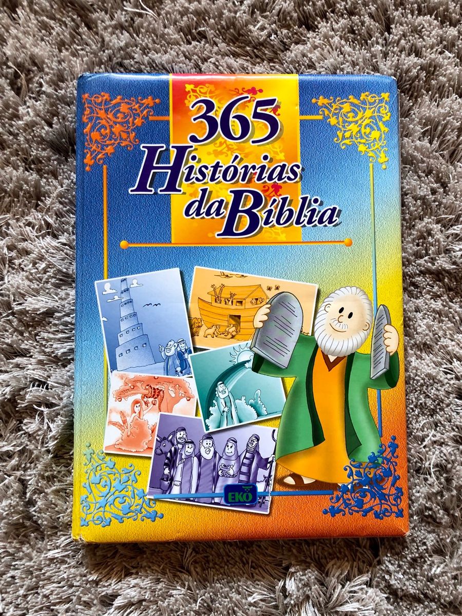 365 Histórias da Bíblia | Livro Editora Eko Usado 44102114 | enjoei