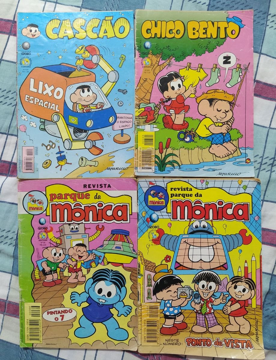 4 Gibis da Turma da Mônica Livro Editora Globo Usado 75086862 enjoei