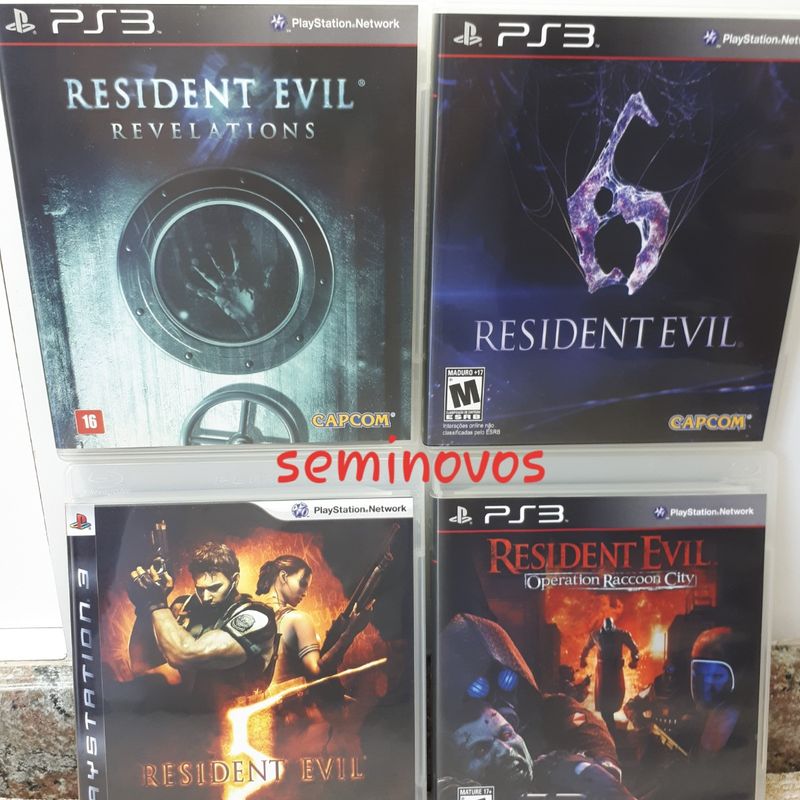 Resident Evil 5 - PS3 ( USADO ) - Rodrigo Games