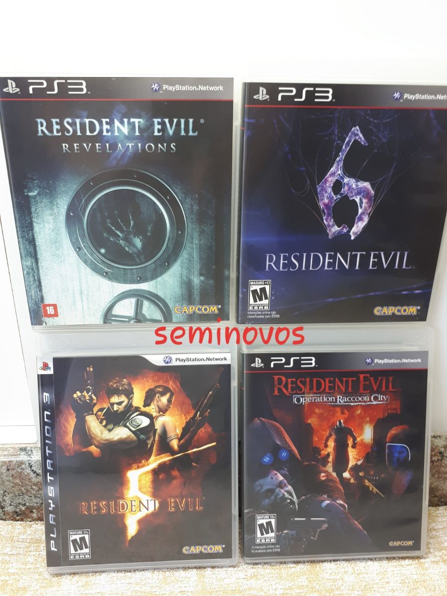 Resident Evil 4 Ps3 Pkg Atualização Hen Ps3, Jogo de Videogame Capcom  Nunca Usado 66576163