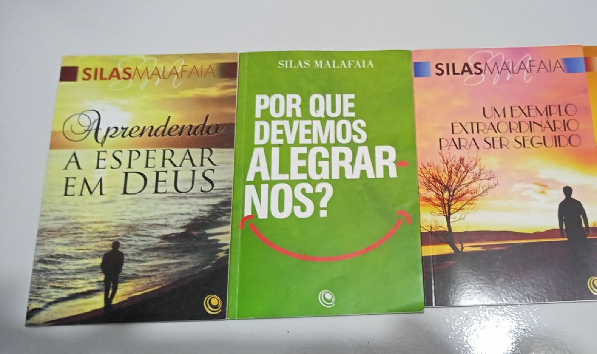 4 Livros do Pastor Silas Malafaia | Livro Editora Central Gospel Usado ...