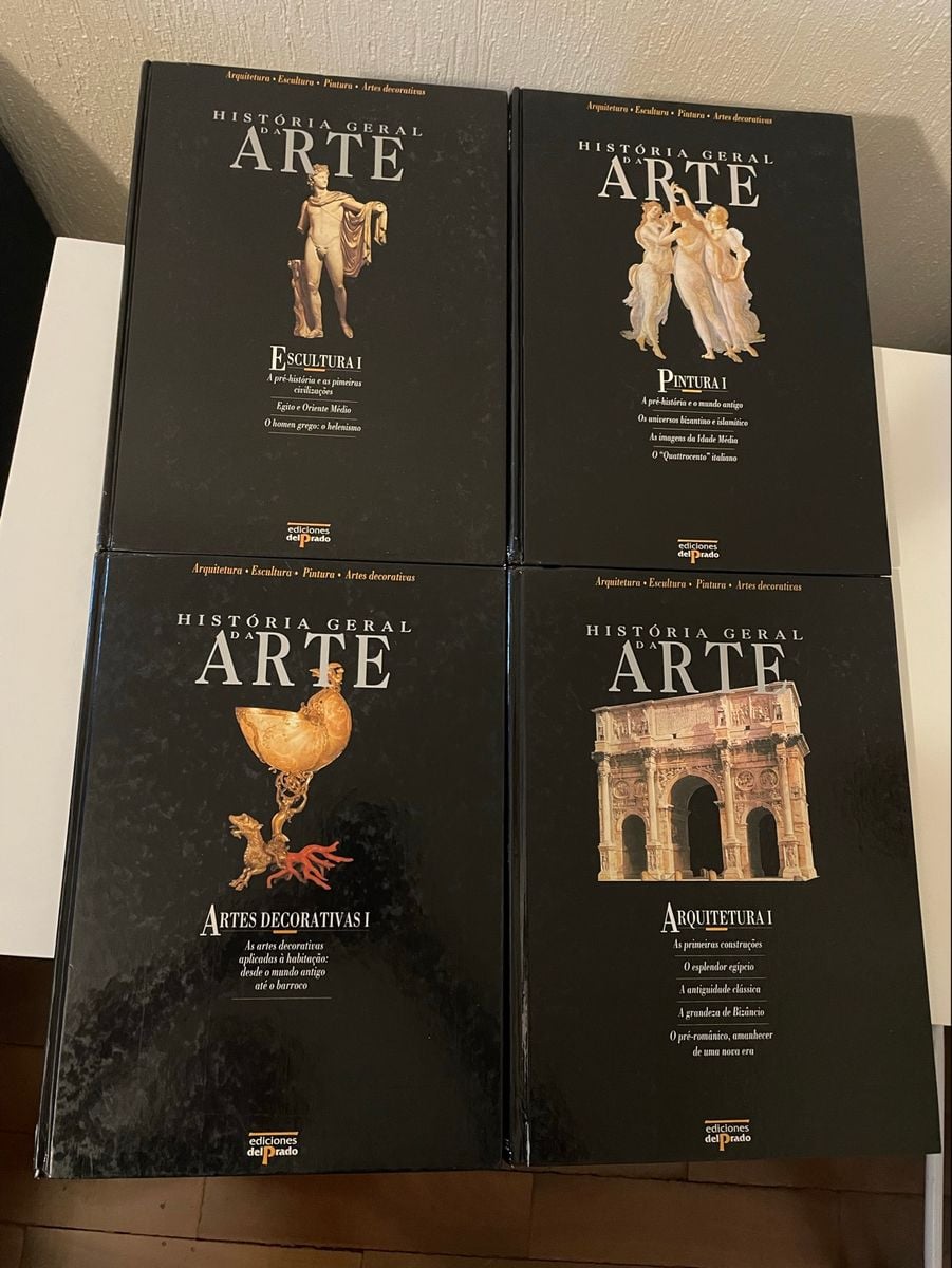 4 Livros História Geral da Arte | Livro Ediciones Del Prado Usado ...