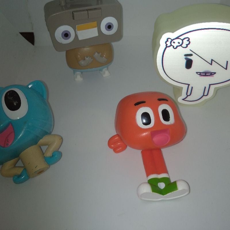 4 Personagens O Incrível.Mundo de Gumball