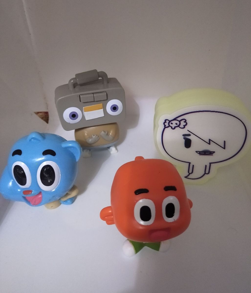 4 Personagens O Incrível.Mundo de Gumball