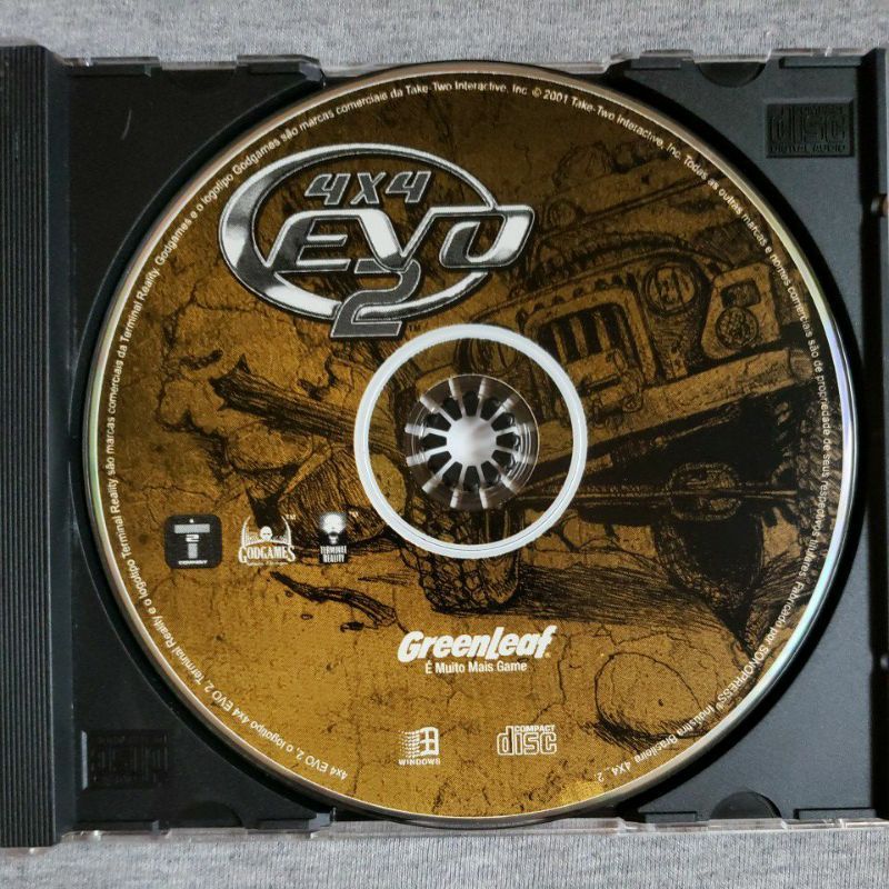 4x4 Evo 2 Pc Jogo de Computador Cd Rom Usado 88920528 enjoei