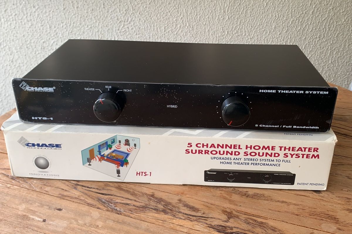 5 Channel Home Theater Surround Sound System TV e Display Chase