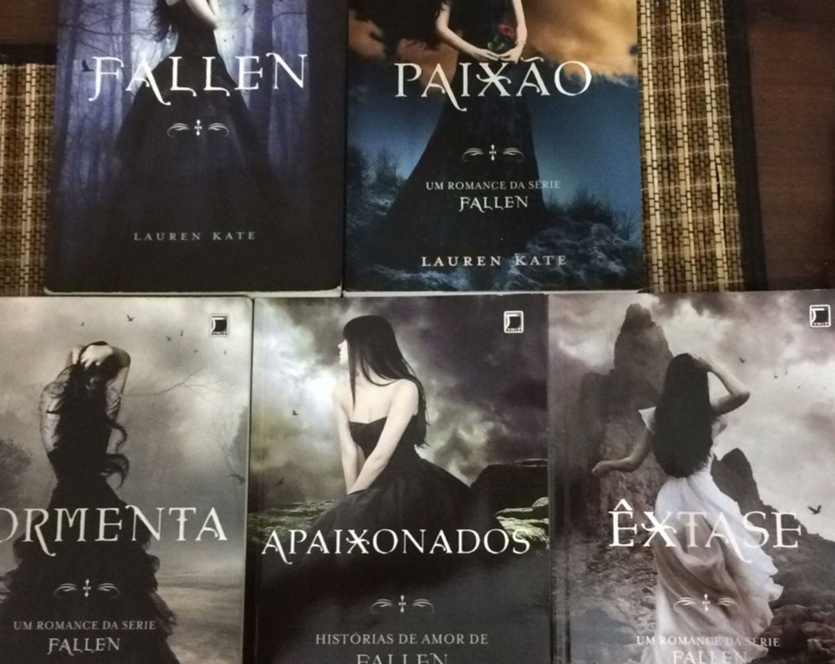 5 Livros da Coleção Fallen | Livro Colecao Fallen Nunca Usado 27083775 ...