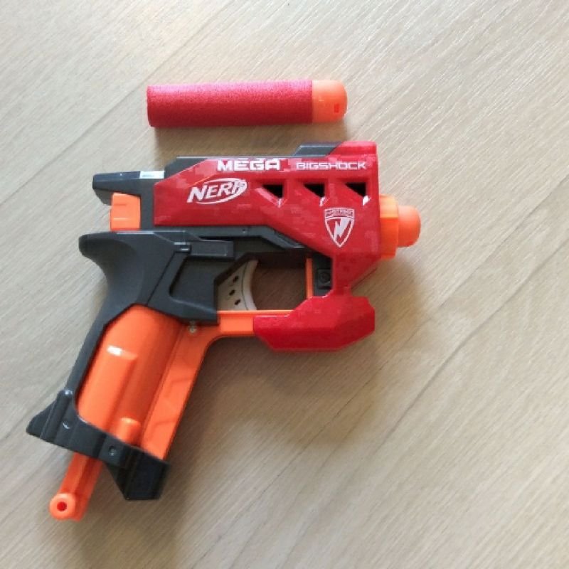 Nerf + Carregador + Mira, Brinquedo Nerf Usado 85113179