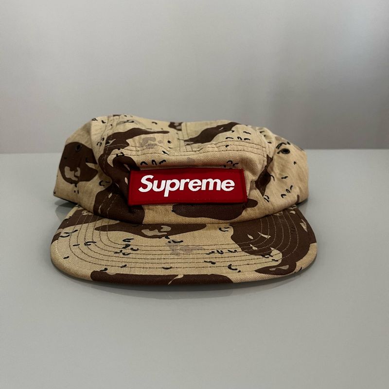 Supreme 5-Panel Cap 迷彩柄 5 Panel Supreme (Desert Camo Camp Cap / Ss12) | Supreme Usado