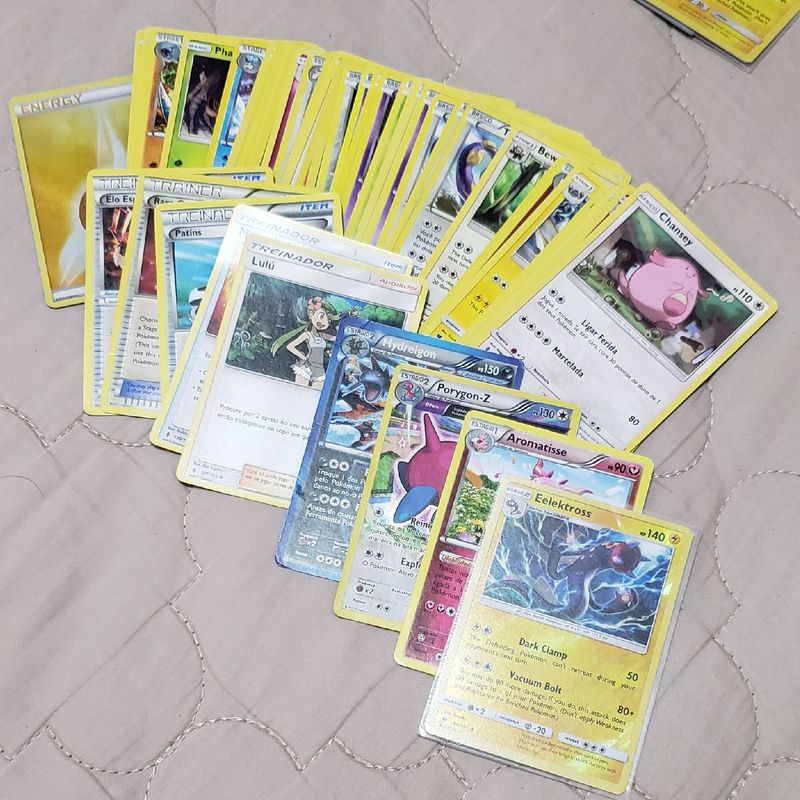 Cartas Pokémon Conforme Fotos 11 Tipo Fada 8 Tipo Ferro e Uma Carta de  Estádio | Brinquedo Pokémon Usado 39702668 | enjoei