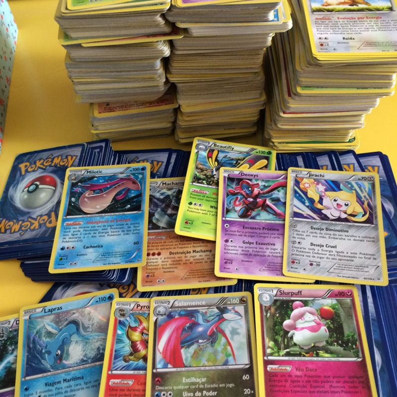 Cartas Pokemon Lendárias, Brinquedo Copag Nunca Usado 80064500