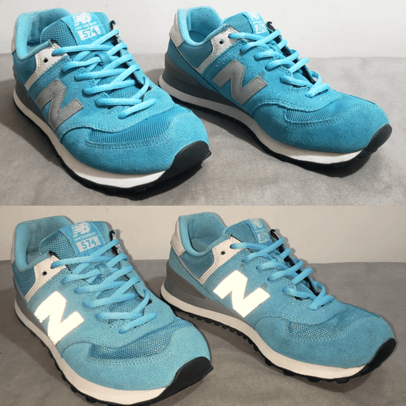 New balance 574 discount turquesa