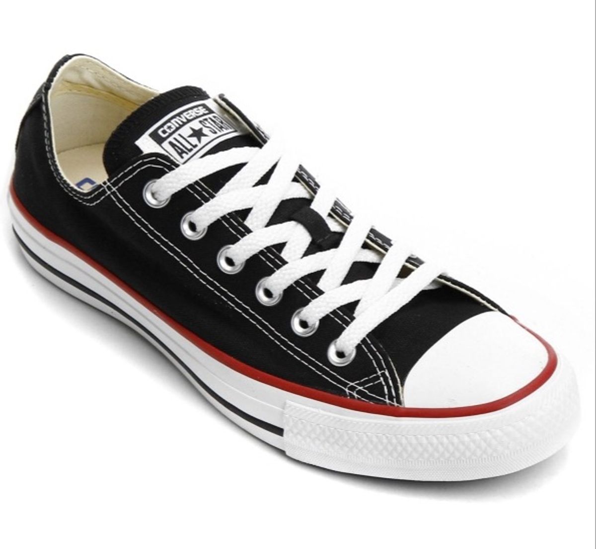 61d2567 Tênis Converse All Star 35 Ct As Core Ox Preto/Vermelho- Unissex |  Tênis Feminino Converse Nunca Usado 39117391 | enjoei