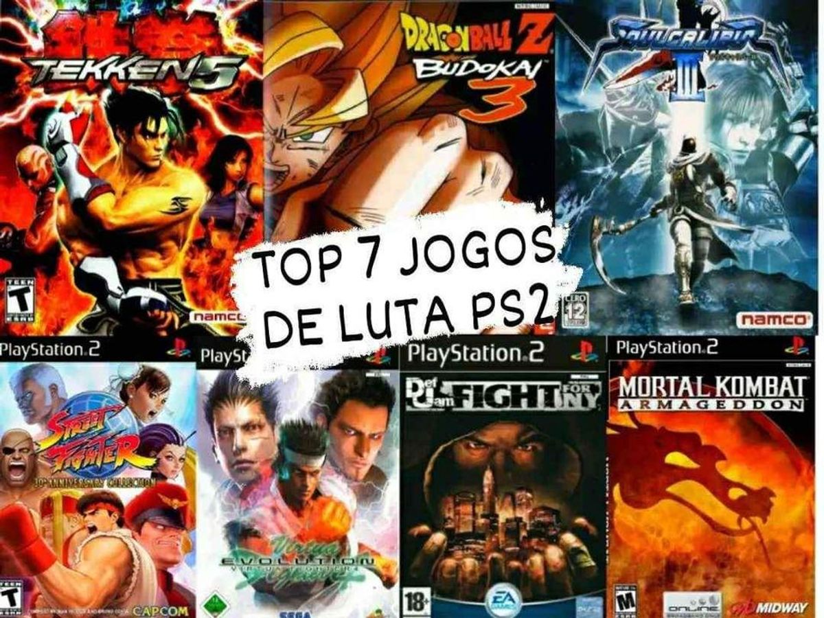 7 Melhores Jogos de Luta para Playstation 2! Leia Descrição | Jogo de ...