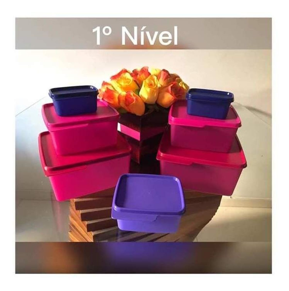 7 Peças Tupperware Kit Basic Line | Móvel de Cozinha Tupperware Nunca ...