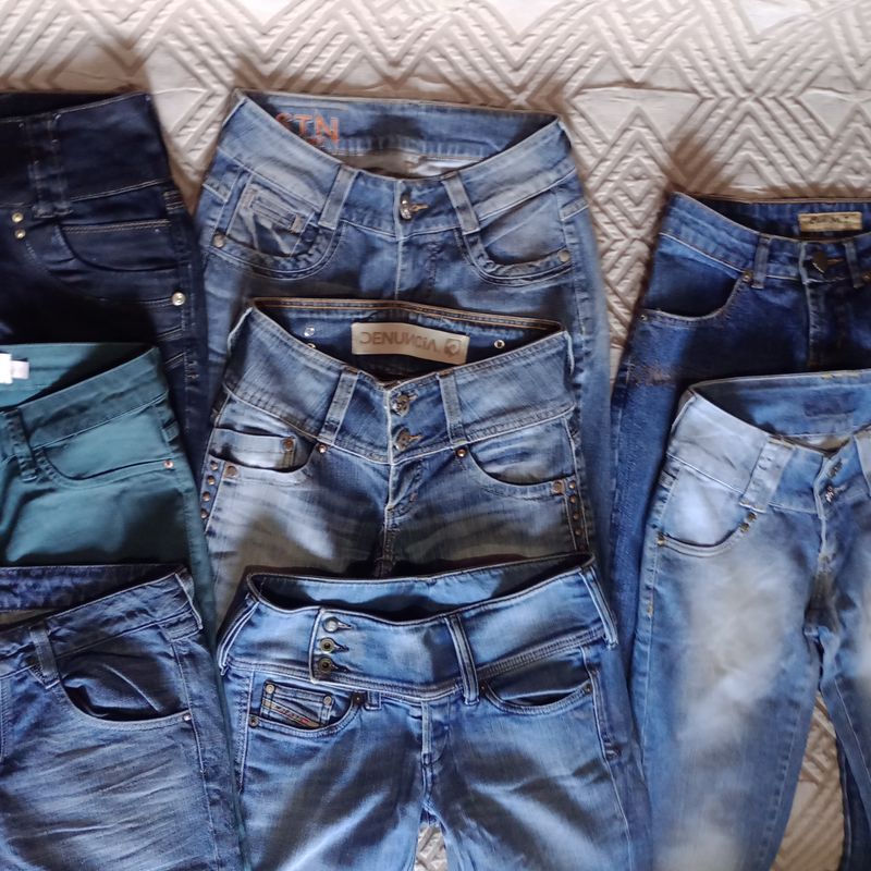 8 Calças Jeans Femininas Tem Diesel , Denuncia, Stn Opp, Calça Feminina  Diesel Usado 95039002