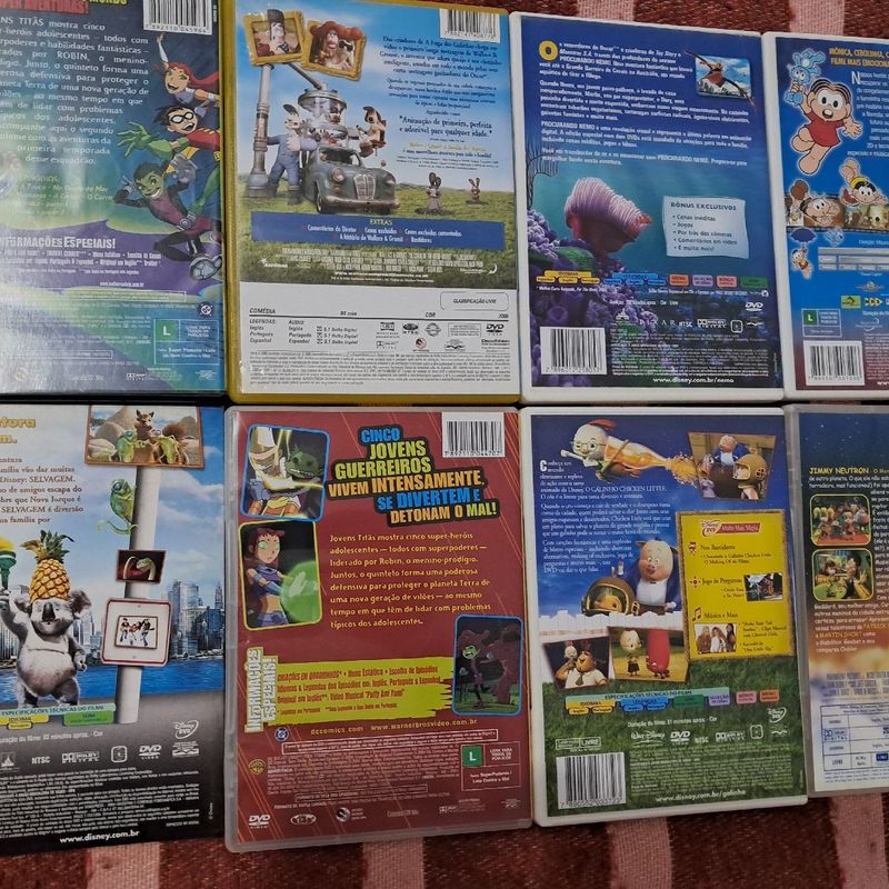 8 Dvds Infantis | Usado 110529812 | enjoei