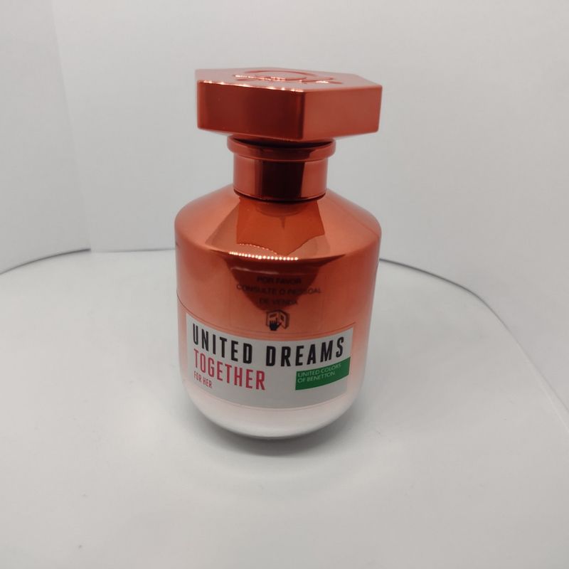 80ml - United Dreams Together Benetton - Perfume Feminino - Eau de Toilette, Perfume Feminino Benetton Nunca Usado 88586813