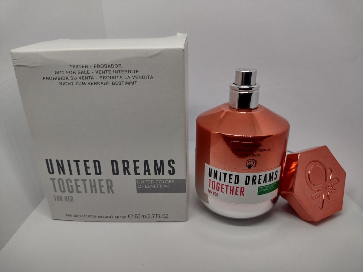 80ml - United Dreams Together Benetton - Perfume Feminino - Eau de