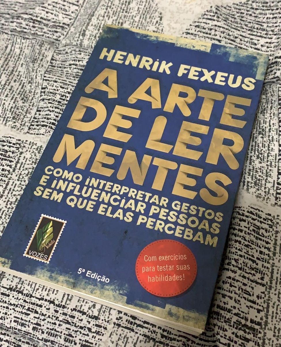 A Arte de Ler Mentes | Livro Henrik Fexeus Nunca Usado 72007046 | enjoei