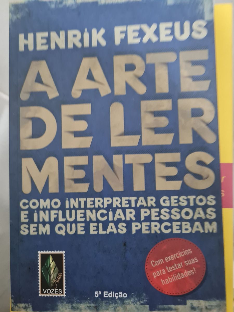 A Arte de Ler Mentes | Livro Vozes Nunca Usado 74344977 | enjoei