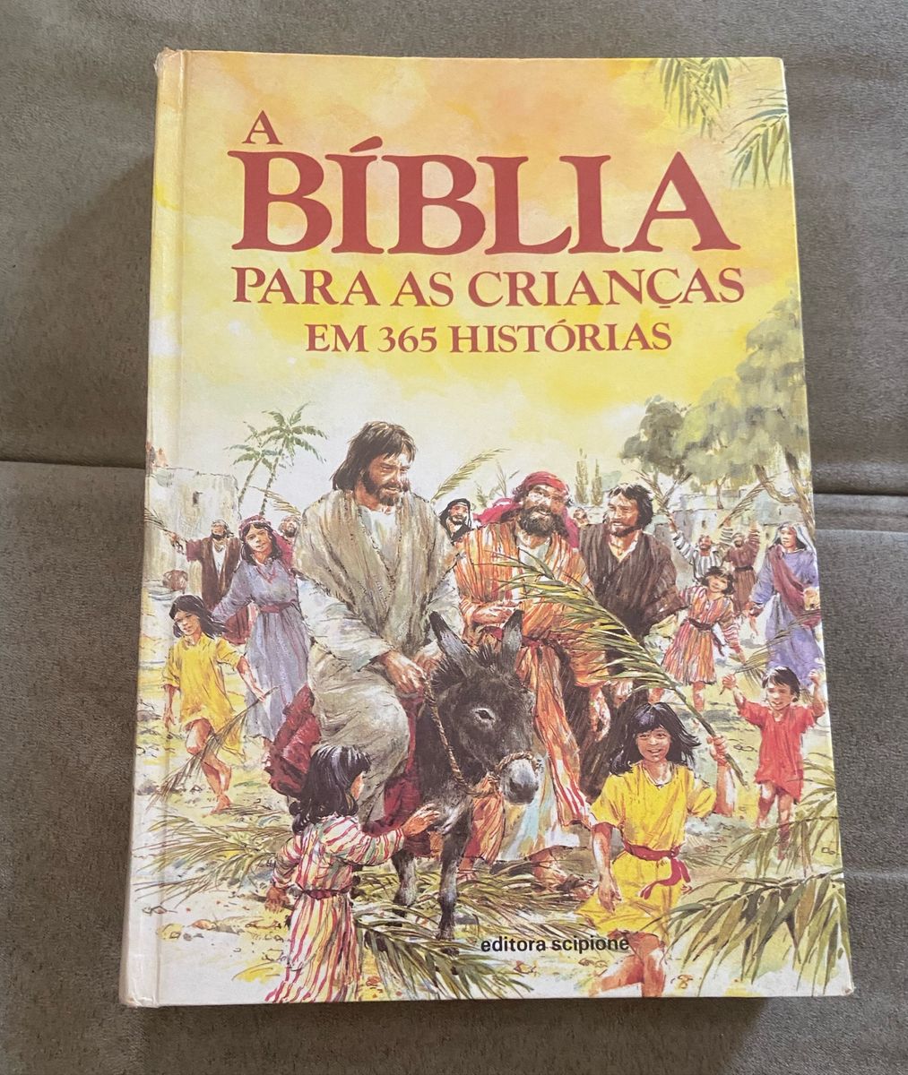 A Bíblia para As Crianças em 365 Histórias | Livro Bíblia Usado ...