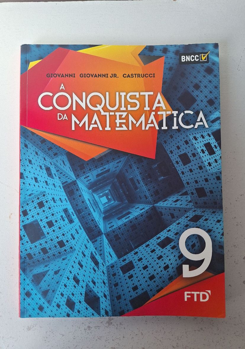 A Conquista da Matemática 9 Ano | Livro Ftd Nunca Usado 135908871 | enjoei