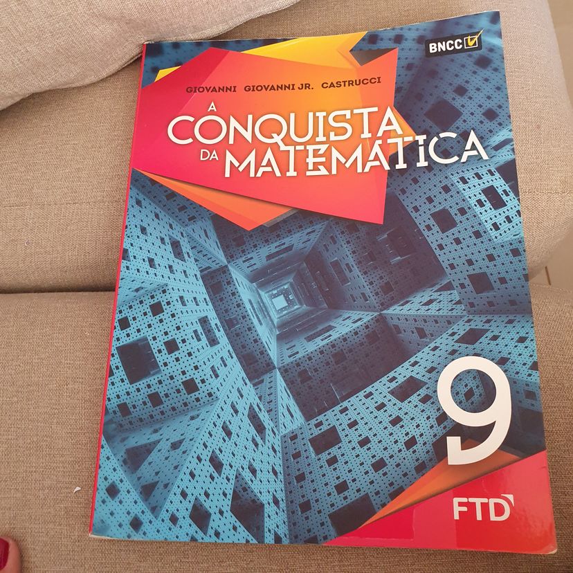 A Conquista da Matemática 9 Ano | Livro Ftd Usado 85213352 | enjoei