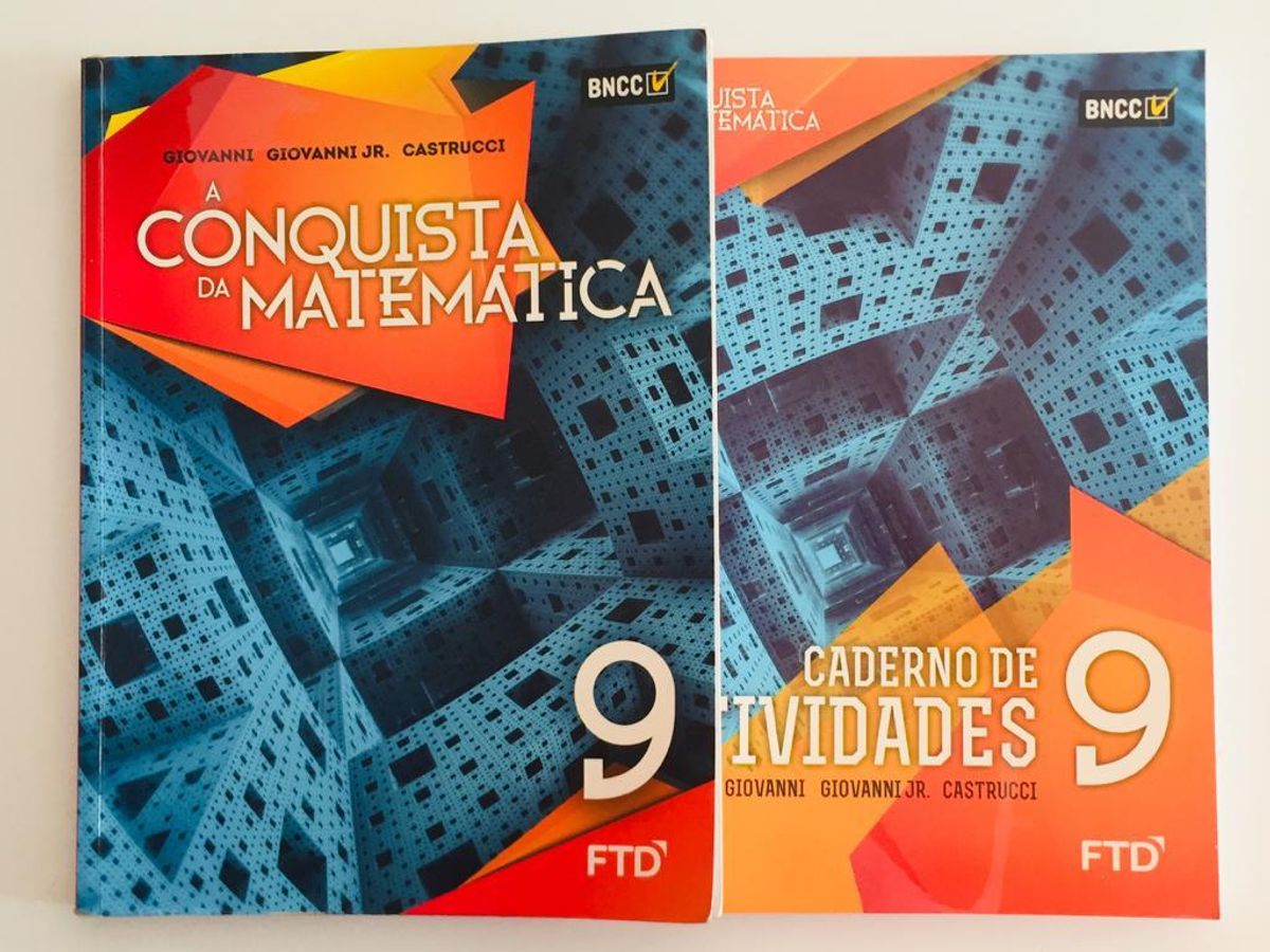 A Conquista Da Matemática 9º Ano Caderno De Atividades Livro