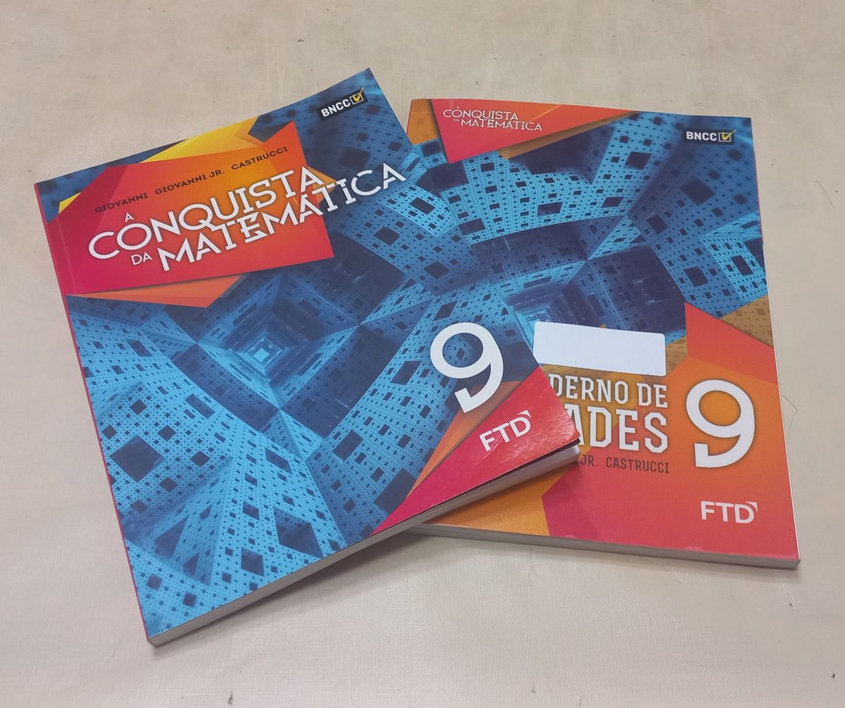 A Conquista Da Matemática Caderno De Atividades 9° Ano Livro Ftd