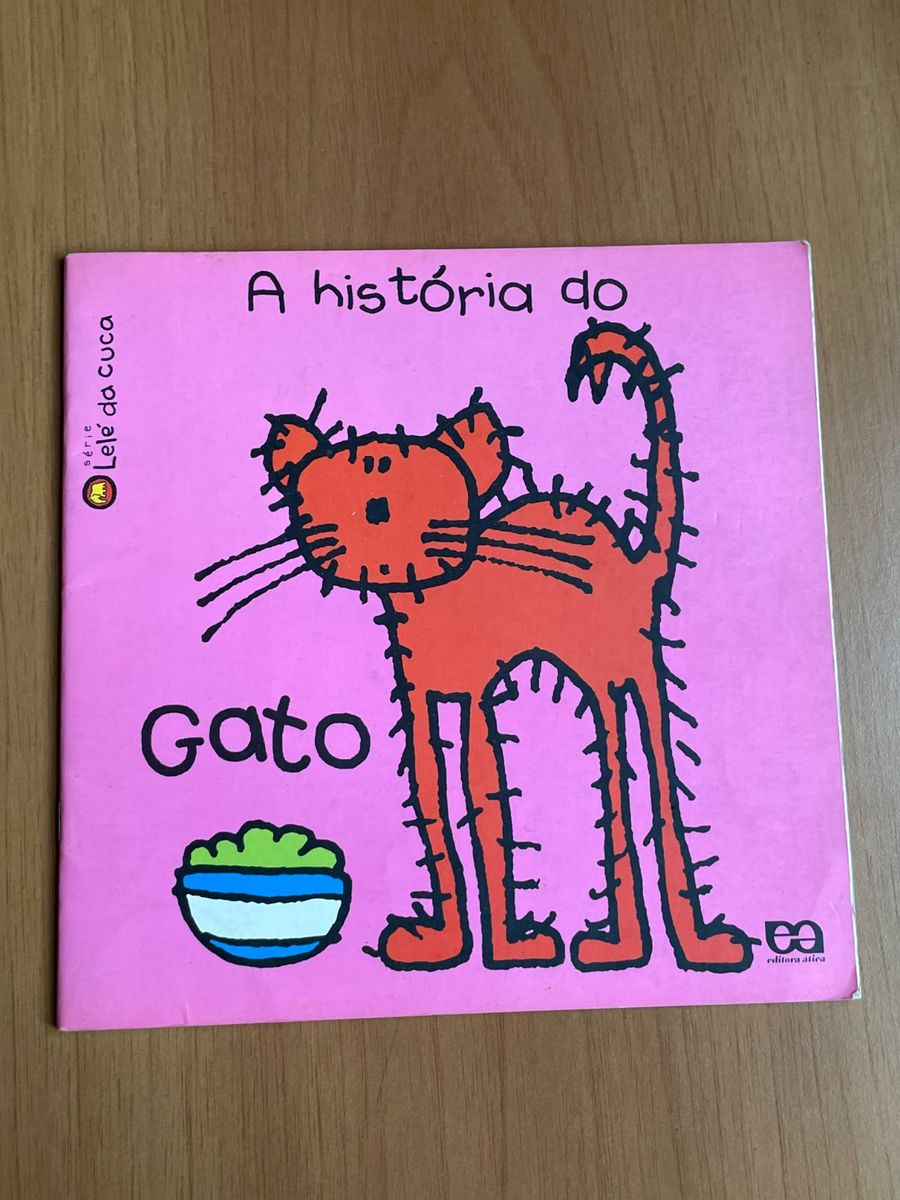 A História do Gato | Livro Editora Atica Usado 75740096 | enjoei